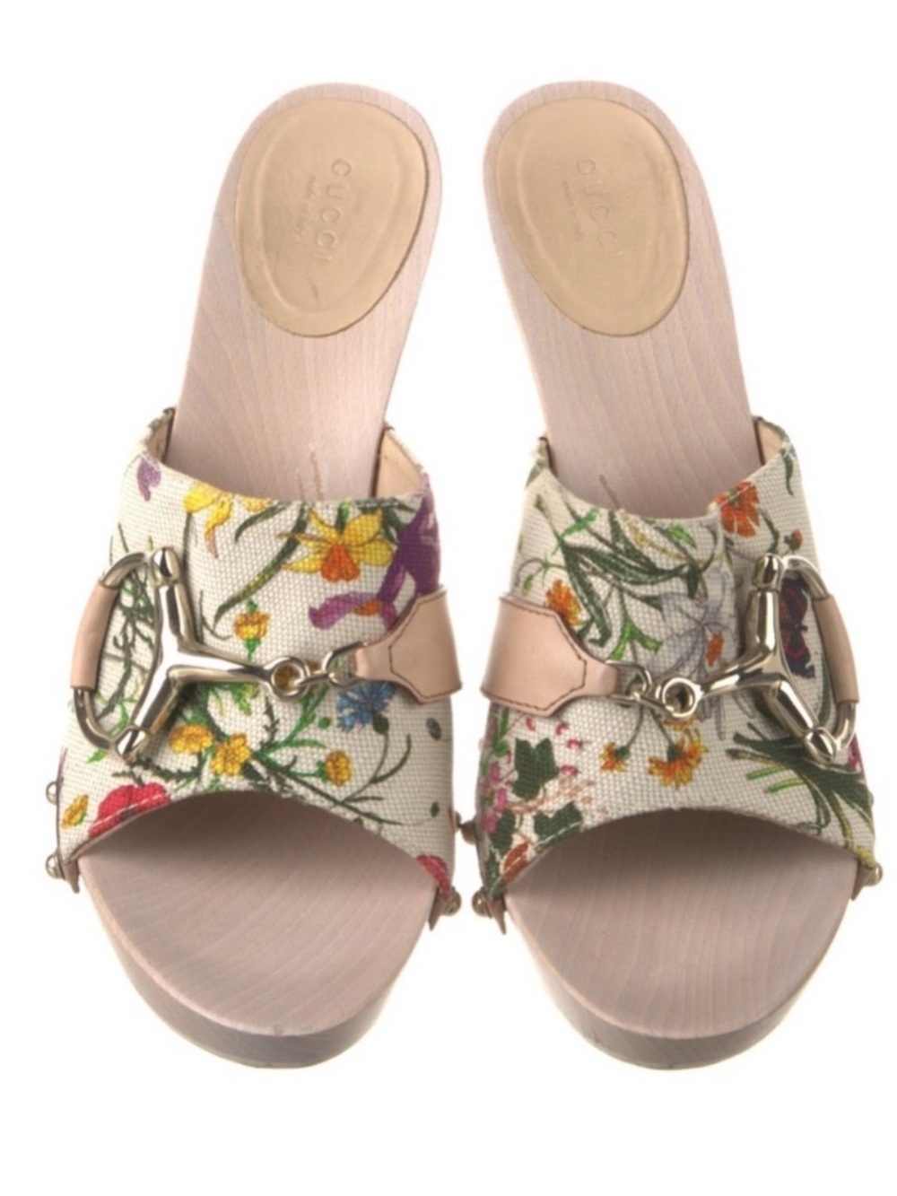 Gucci Floral Heels - Multicolor - Picture 4 of 5